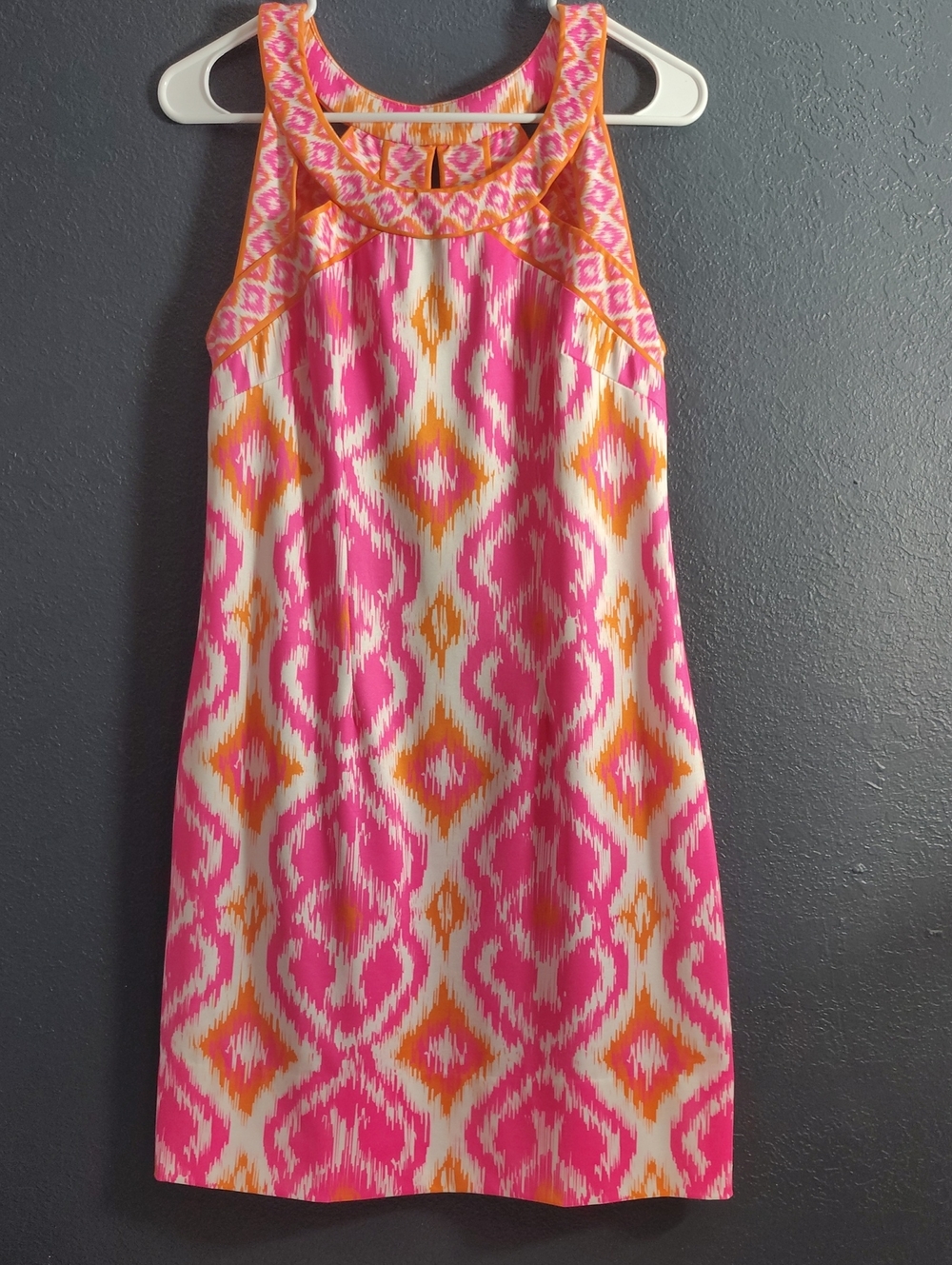 Gretchen Scott Designs Jersey Isosceles Dress   Kitt Ikat Size Small
